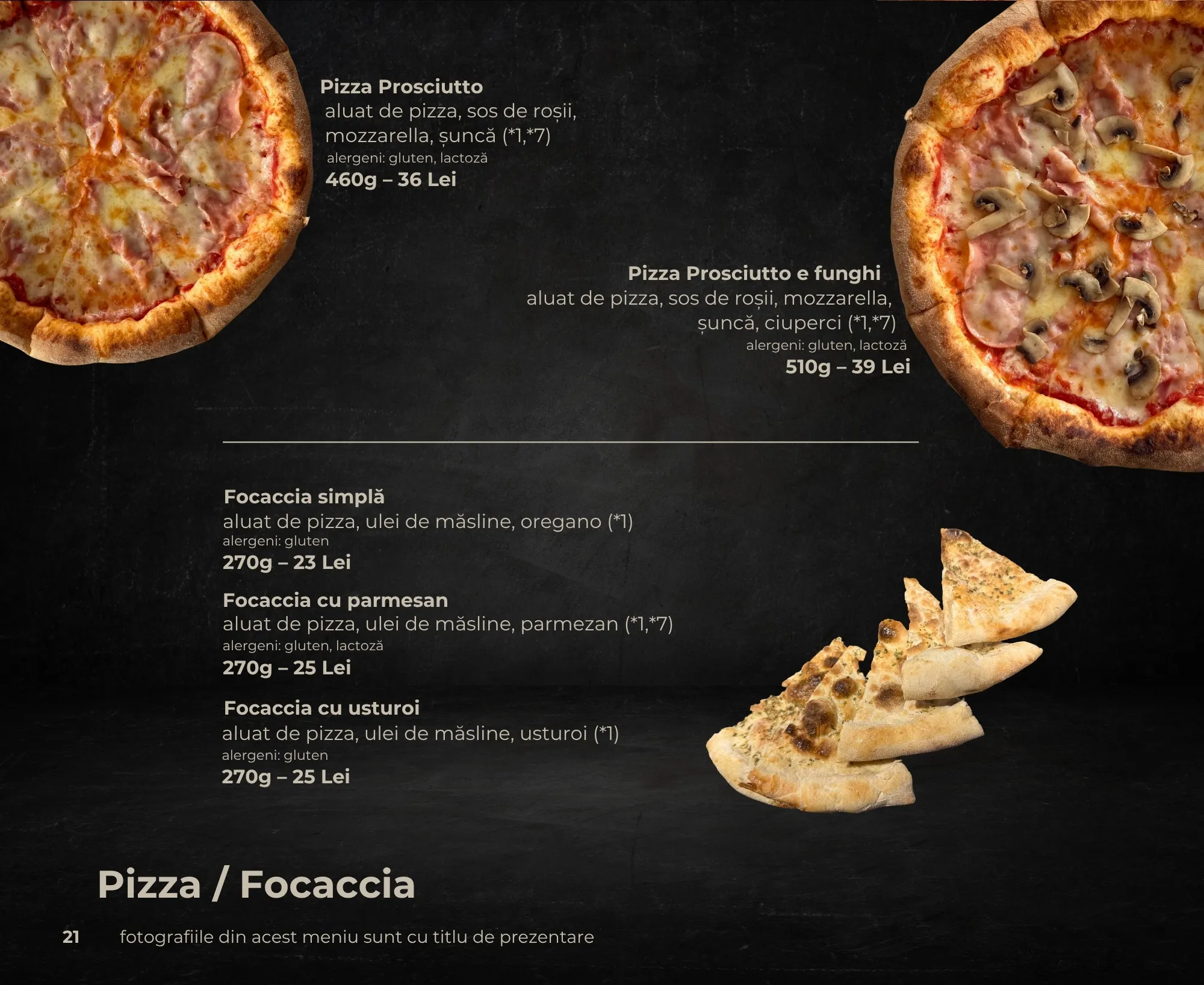 Meniu À la Carte pagina 24